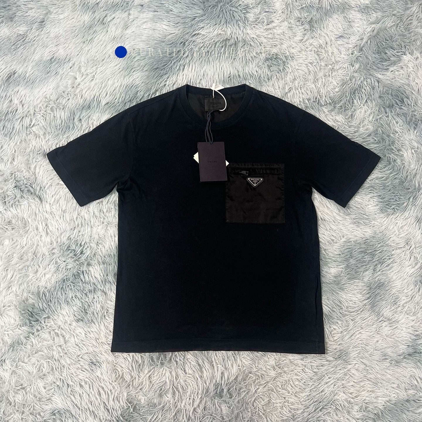 Prada Black Short-Sleeve T-Shirt with Pocket - Size M Size US M / EU 48-50 / 2 - 1 Thumbnail