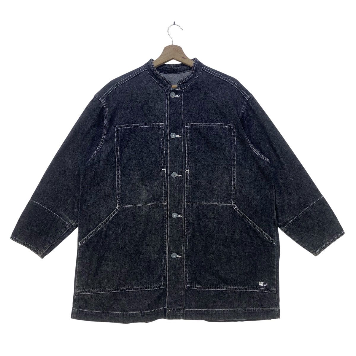 Issey Miyake Issey Miyake Soft Denim Workwear Style Jacket Size US M / EU 48-50 / 2 - 1 Thumbnail