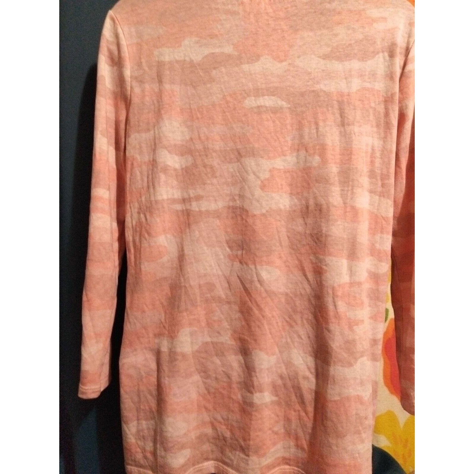 Lucky Brand LUCKY BRAND TOP SZ M ROUND NECK 3/4 SLEEVE CAMOFLAGE PINK Size M / US 6-8 / IT 42-44 - 5 Thumbnail