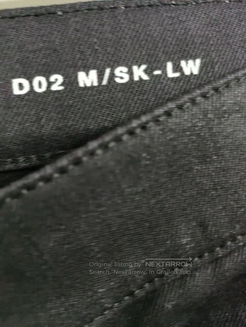 Saint Laurent Paris SAINT LAURENT D02 Black Denim Jeans 28. Size US 28 / EU 44 - 4 Thumbnail