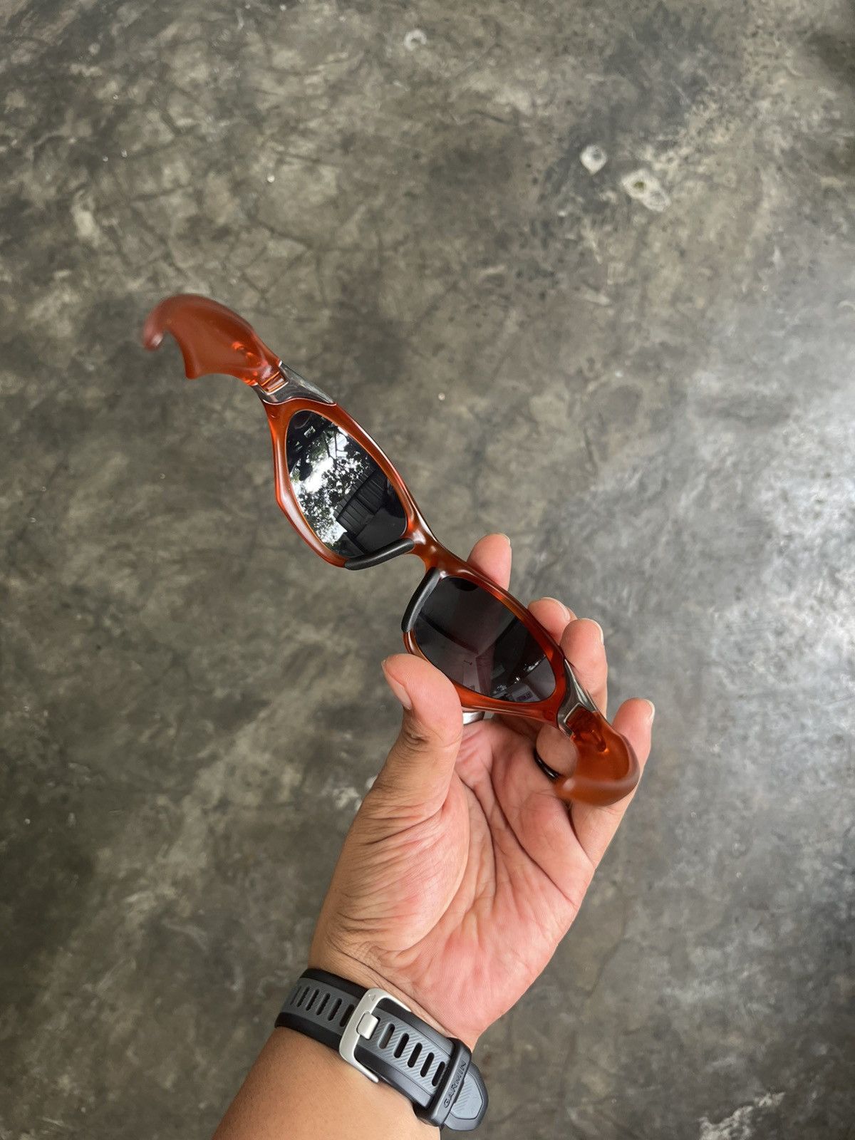 Oakley 2001 Oakley Scar Persimmon black iridium Size ONE SIZE - 6 Thumbnail
