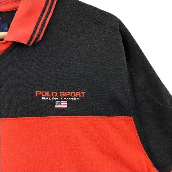 Polo Ralph Lauren Vtg POLO SPORT USA Rugby Ralph Lauren Striped Tee Shirt Size US M / EU 48-50 / 2 - 5 Thumbnail