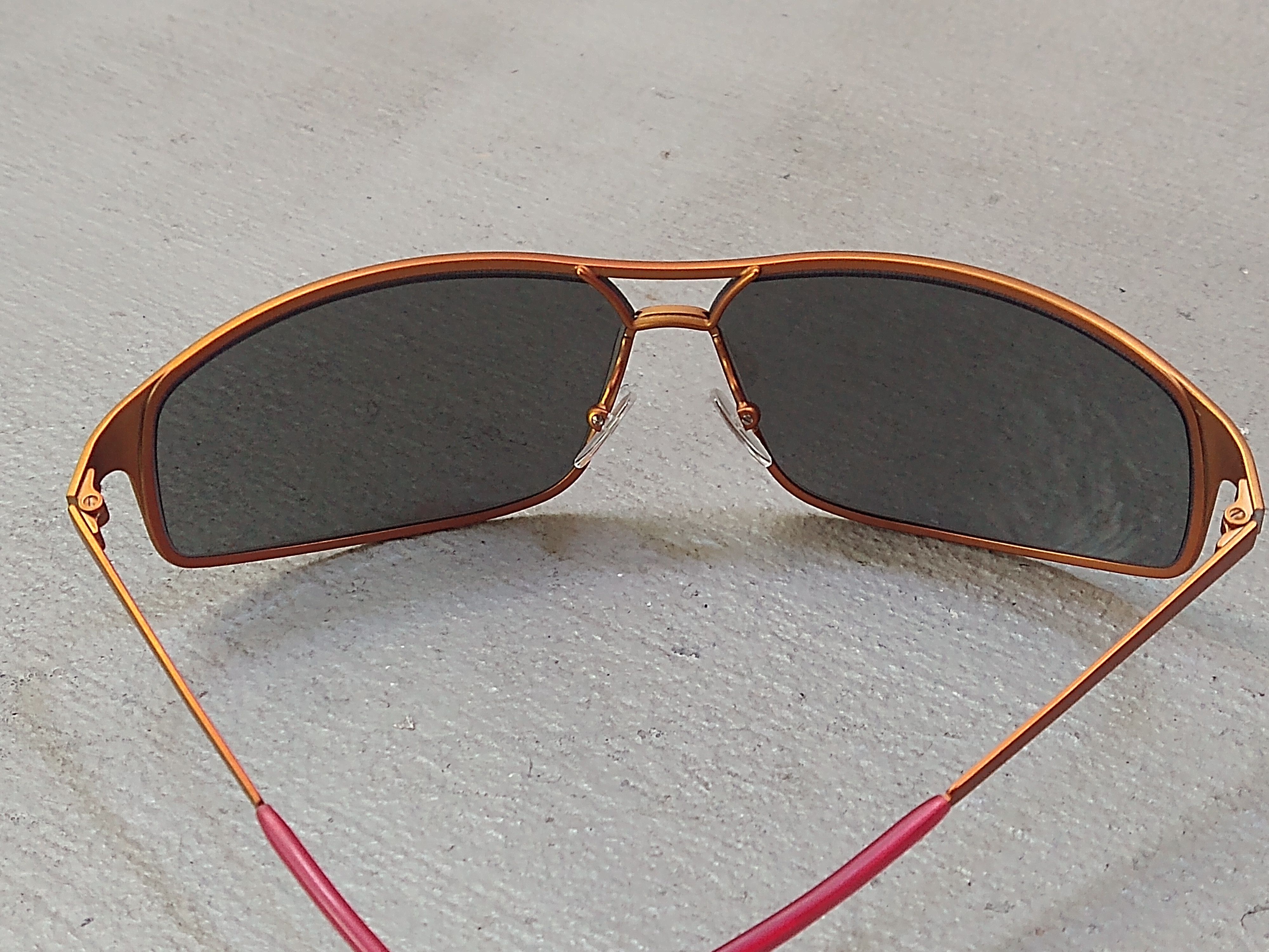 Dior Christian Dior Sunglasses Orange Pink Sports Wrap Y2K Size ONE SIZE - 7 Thumbnail