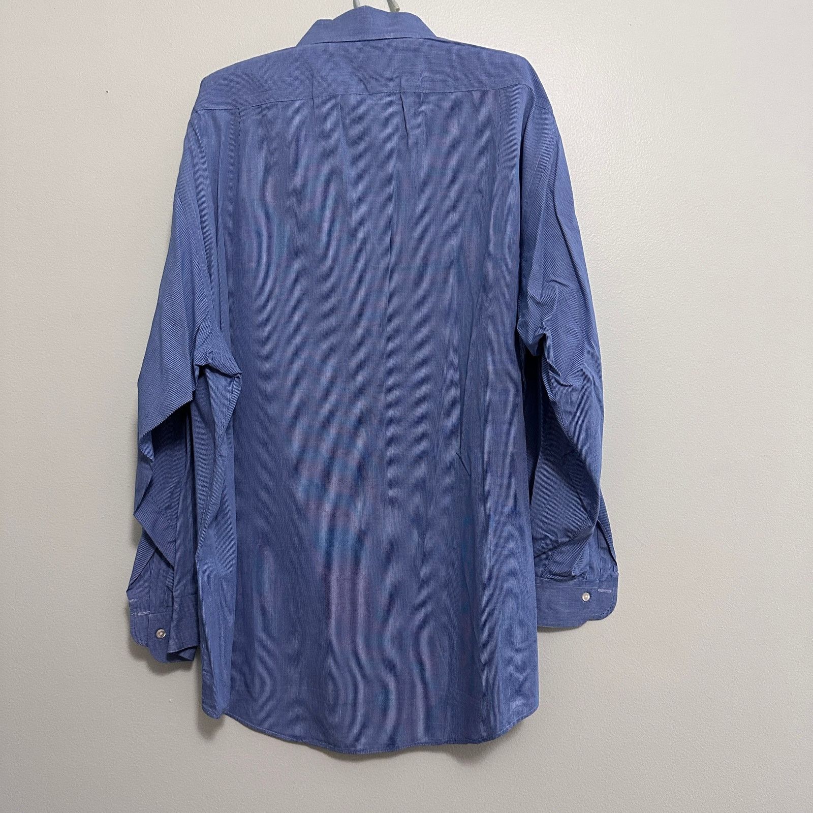 Brooks Brothers Vintage Brooks Brothers blue micro plaid button down size 17 Size US XL / EU 56 / 4 - 3 Thumbnail