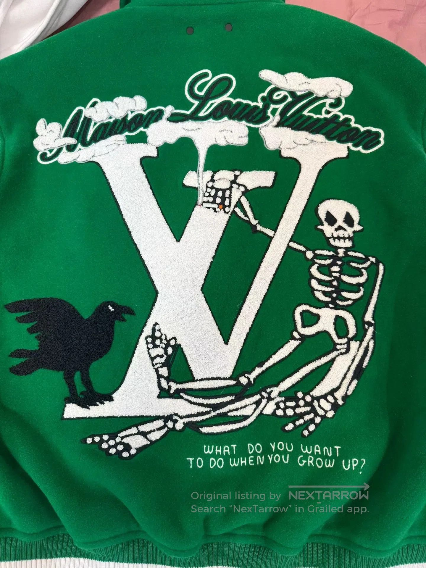 Louis Vuitton Louis Vuitton The Wizard of Oz Leather Sleeve Varsity Jack Size US M / EU 48-50 / 2 - 3 Thumbnail