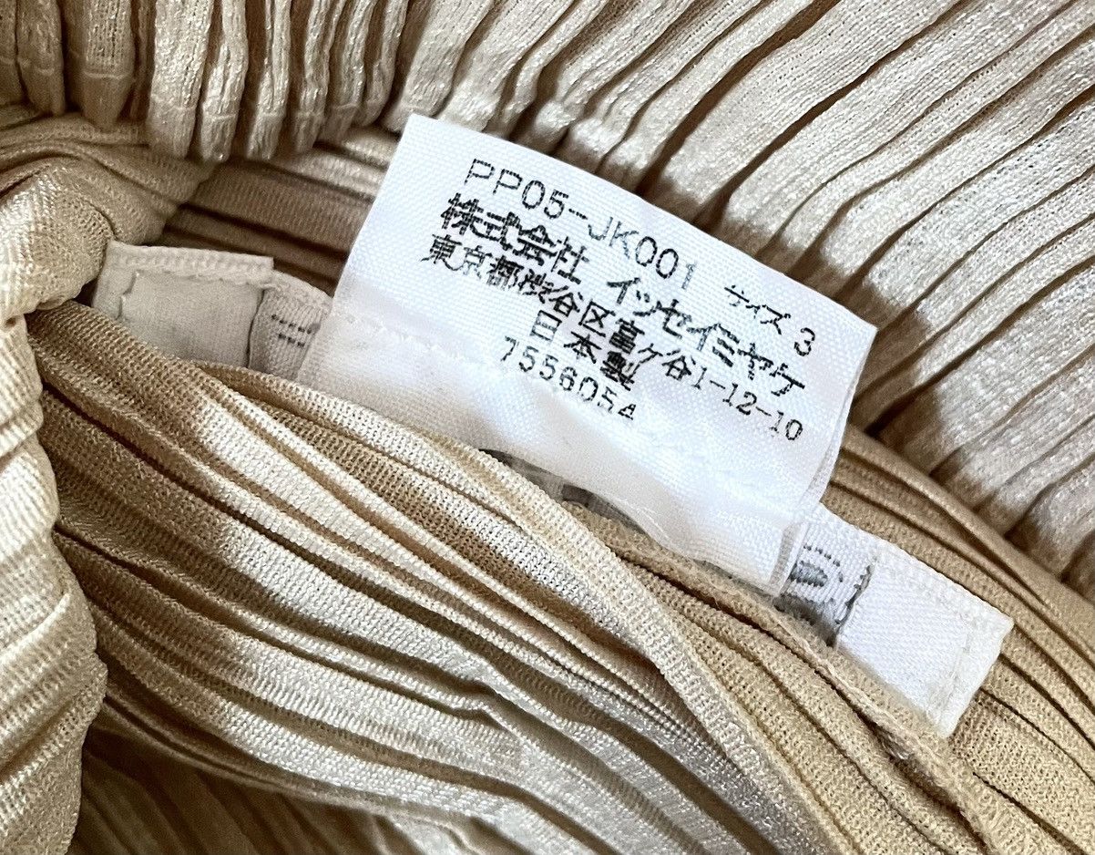 Pleats Please Issey Miyake TAX FREE 🇺🇸 Issey miyake pleats please cream tank top Size S / US 4 / IT 40 - 4 Thumbnail