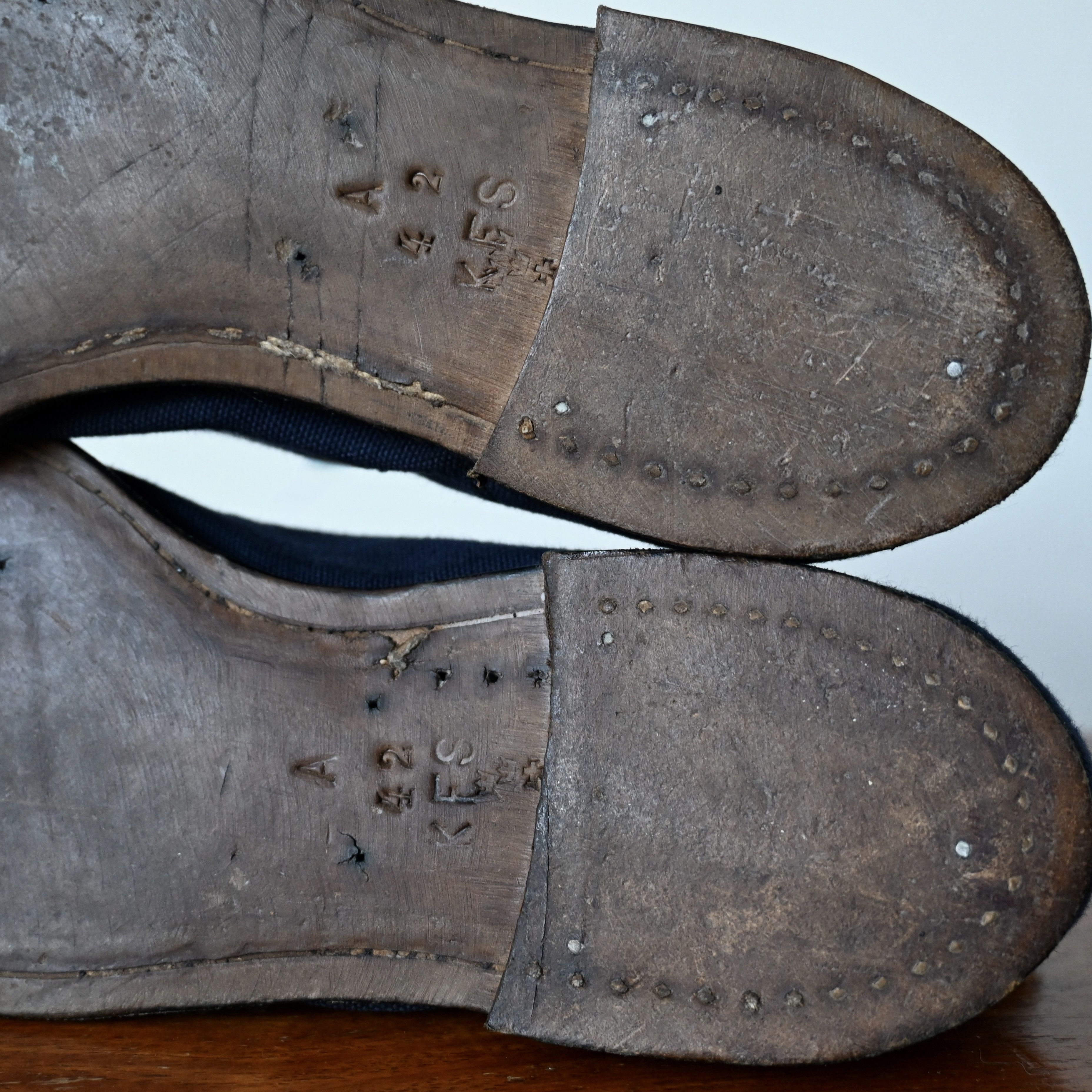 Vintage RARE, 1920s-30s Swedish Military canvas "gym trainer", 42 Size US 8.5 / EU 41-42 - 9 Thumbnail