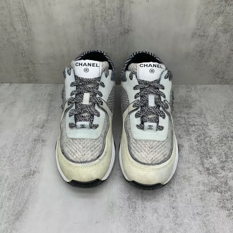 Chanel Chanel Knit Sports Sneakers in Size 37 -2505 Size US 6.5 / IT 36.5 - 4 Thumbnail