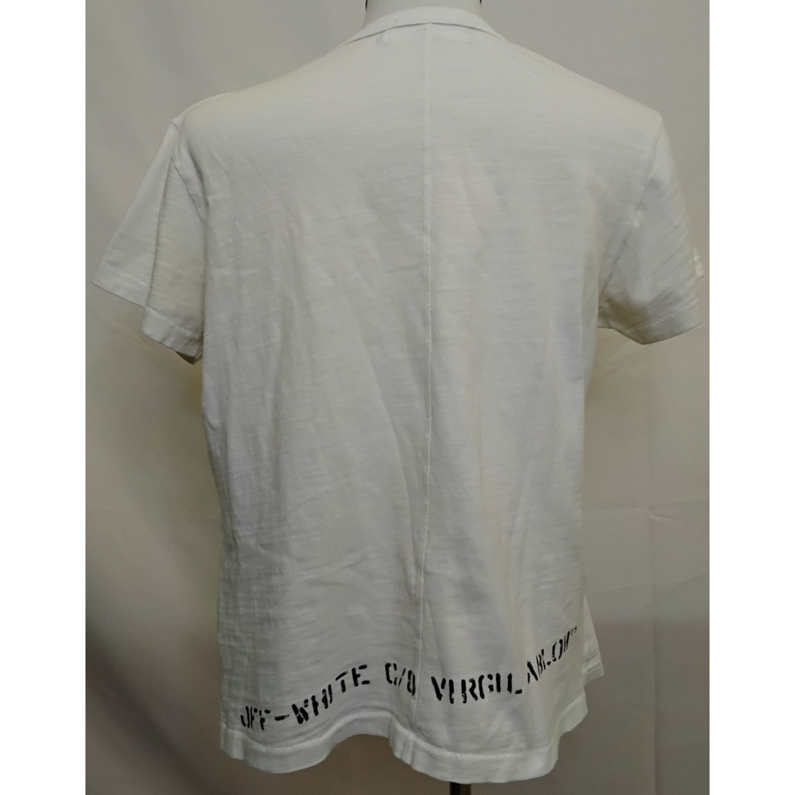 Off-White Off-White C/O Virgil Abloh T-Shirt Men's S Girl Hanging Size US S / EU 44-46 / 1 - 4 Thumbnail