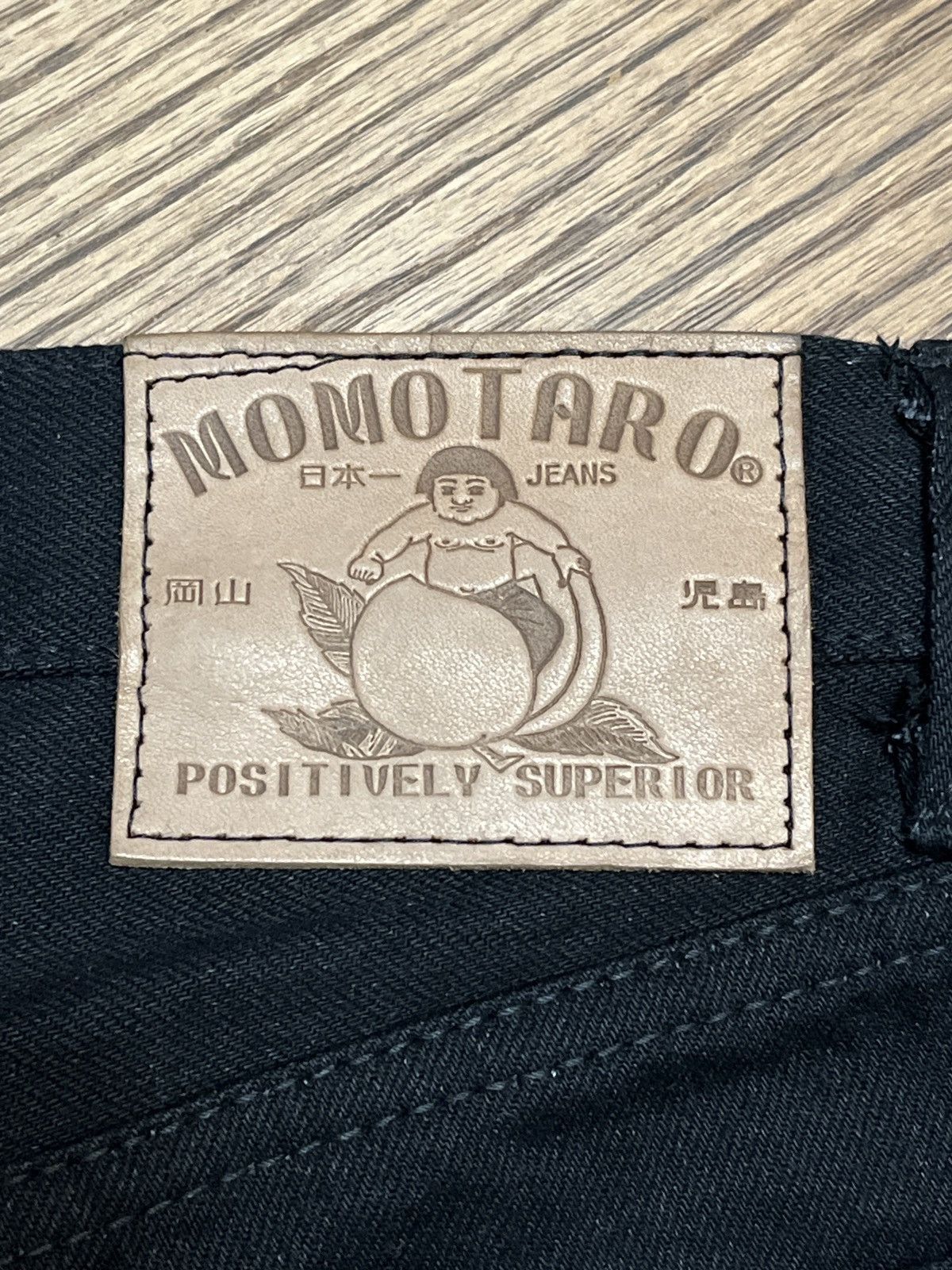 Momotaro Black Selvedge Denim -28