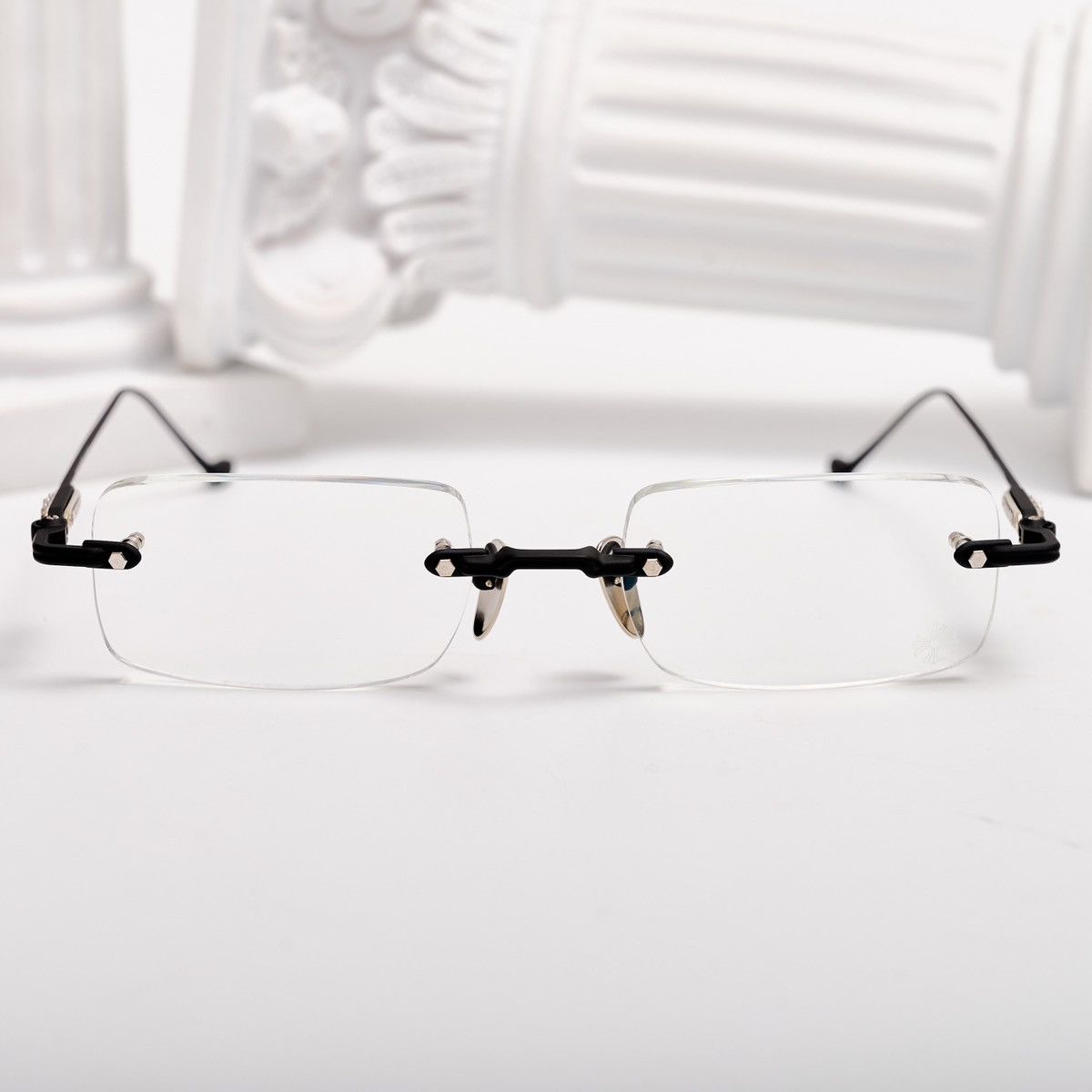 Chrome Hearts CHROME HEARTS SOFFFFFFFFERS II MBK/SHINY SILVER GLASSES Size ONE SIZE - 6 Thumbnail