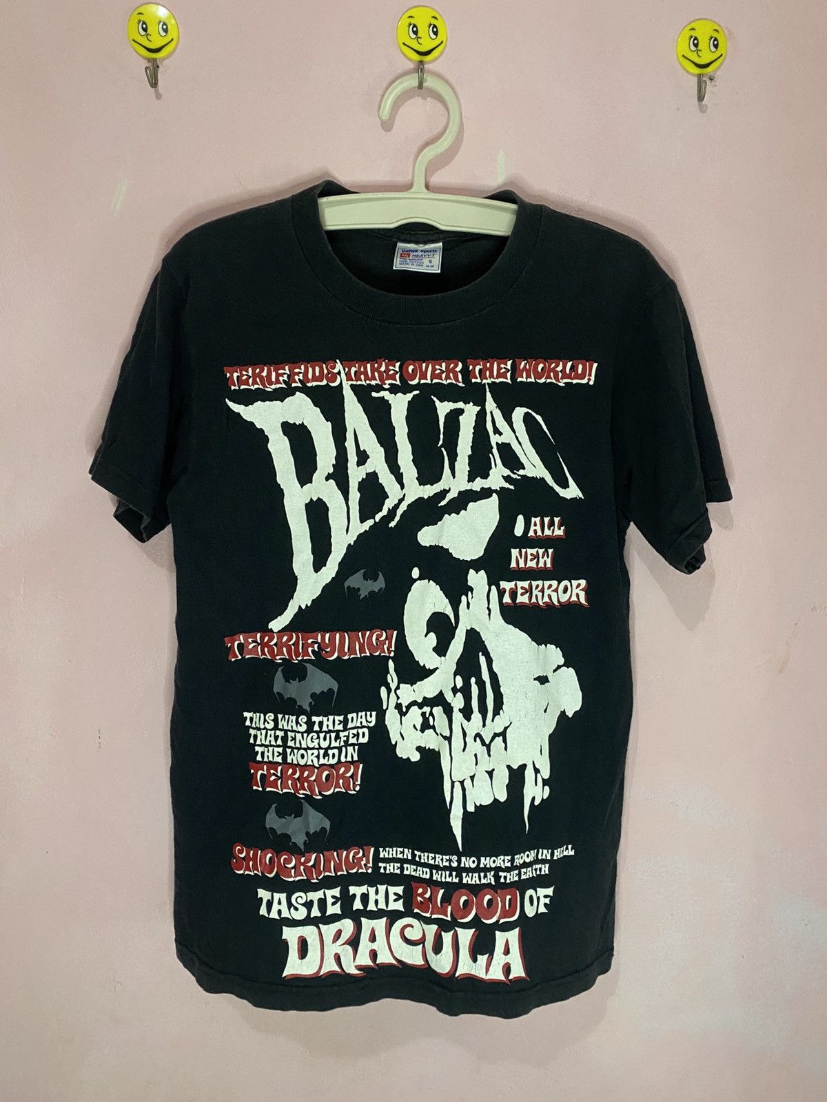 Band Tees × Vintage Vintage 90s balzac japanese hardcore punk band tee Size US S / EU 44-46 / 1 - 1 Thumbnail