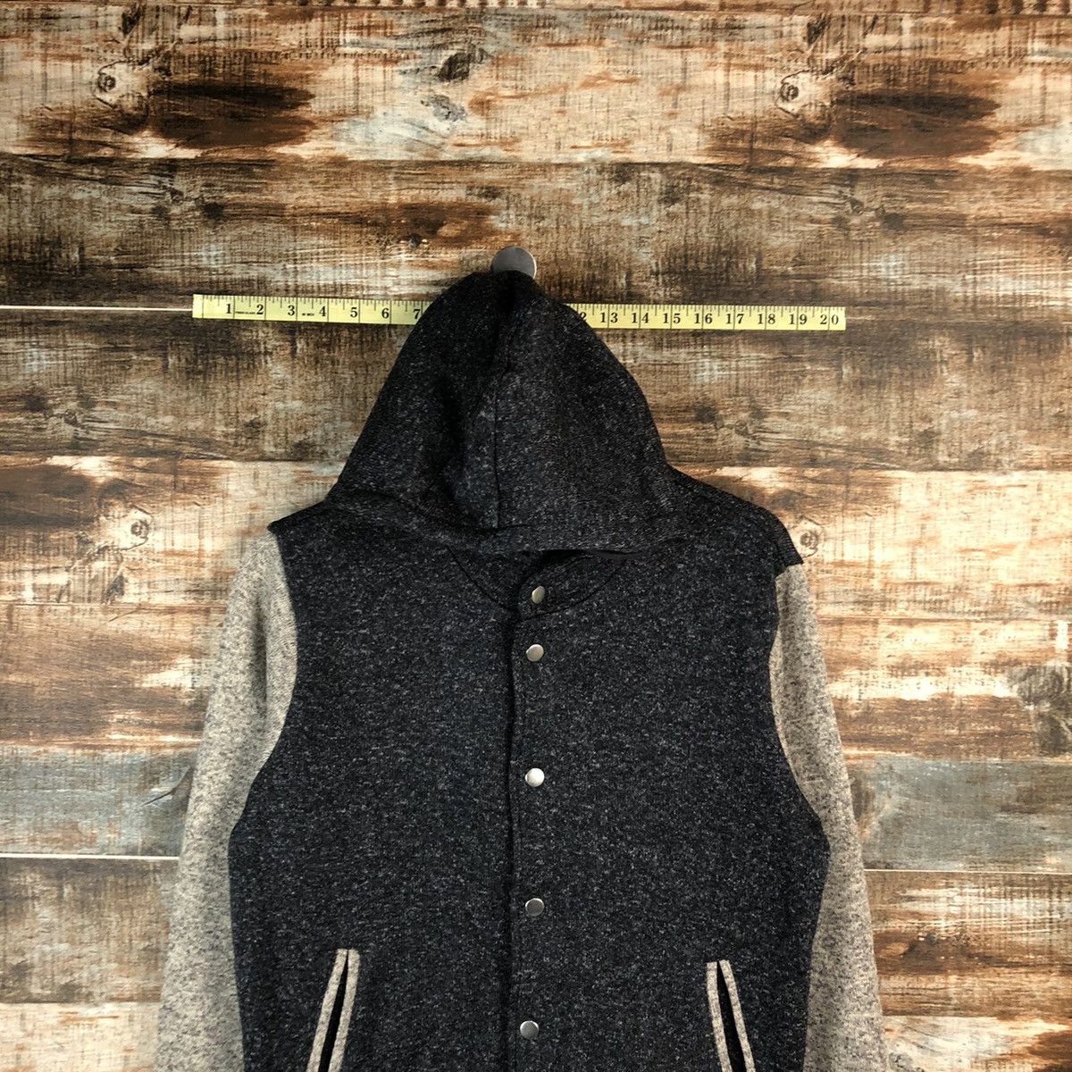 Japanese Brand Sevendays Sundays Dark Brown Bombers Jacket #A1587 Size US S / EU 44-46 / 1 - 2 Thumbnail