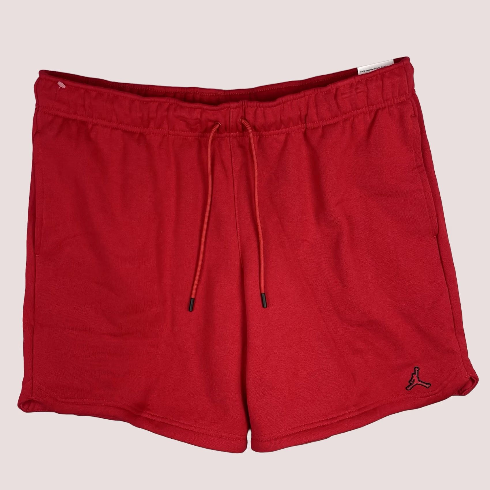 Jordan Brand Nike Jordan Shorts Mens 2XL Red Essentials Fleece Casual Athletic 2XL Mens Red Jordan Shorts Size US 39 - 1 Thumbnail