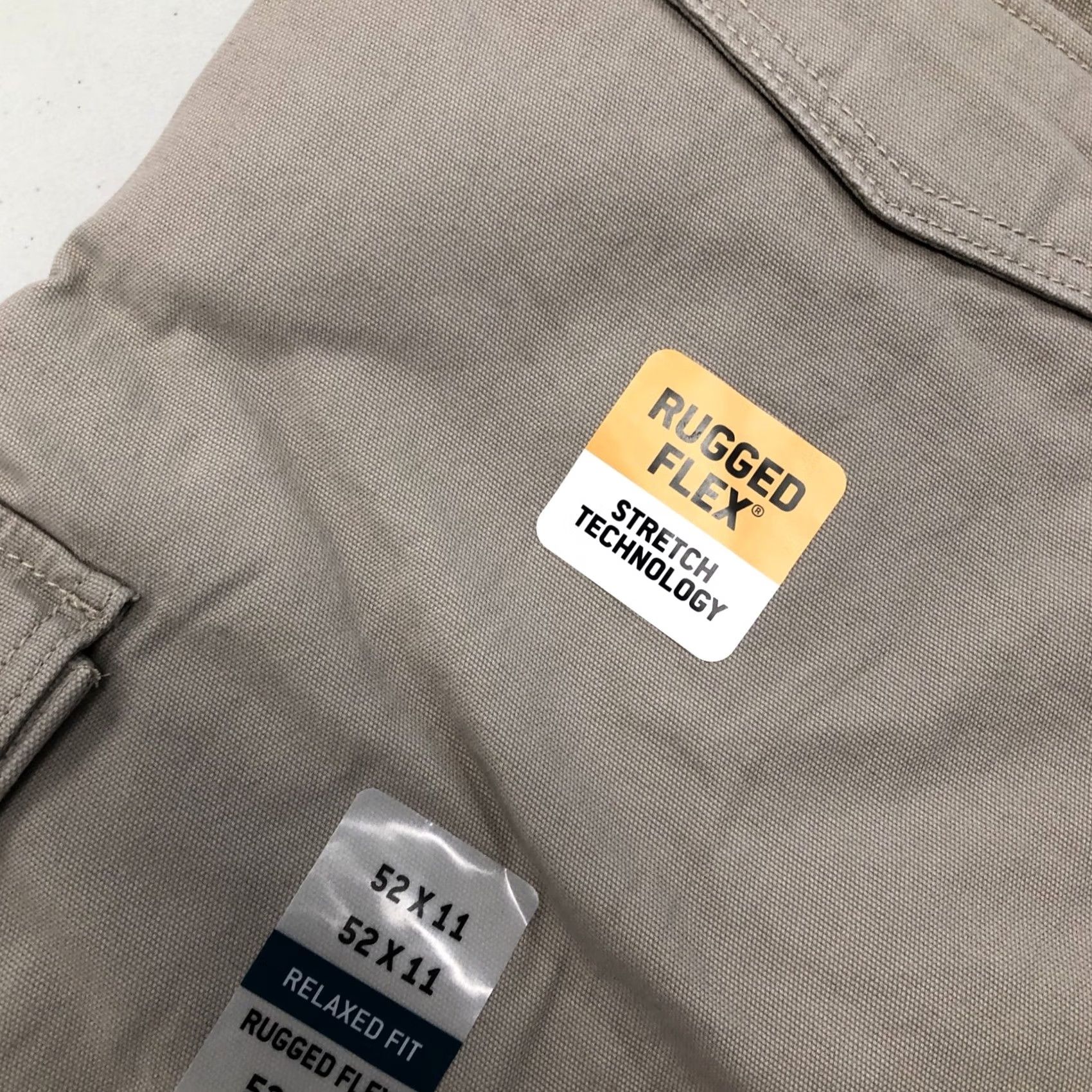 Carhartt VINTAGE Carhartt Men's Rugged Flex Rigby Cargo 11 Inch Short 52 Tan Cargo Mens Size US 36 / EU 52 - 3 Thumbnail