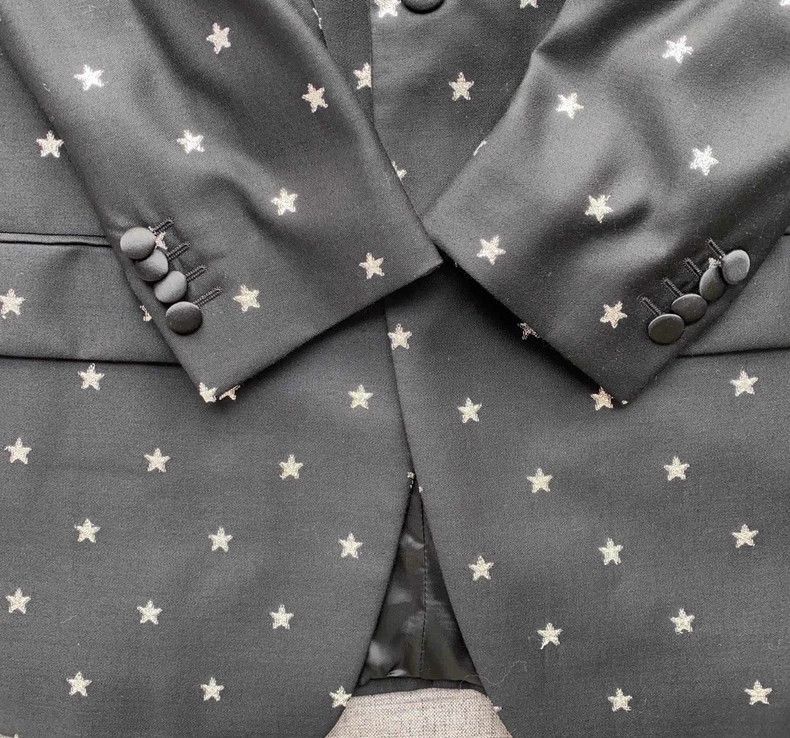 Givenchy Givenchy Givenchy Black Star Embroidered Casual Suit -2507 Size US L / EU 52-54 / 3 - 5 Thumbnail