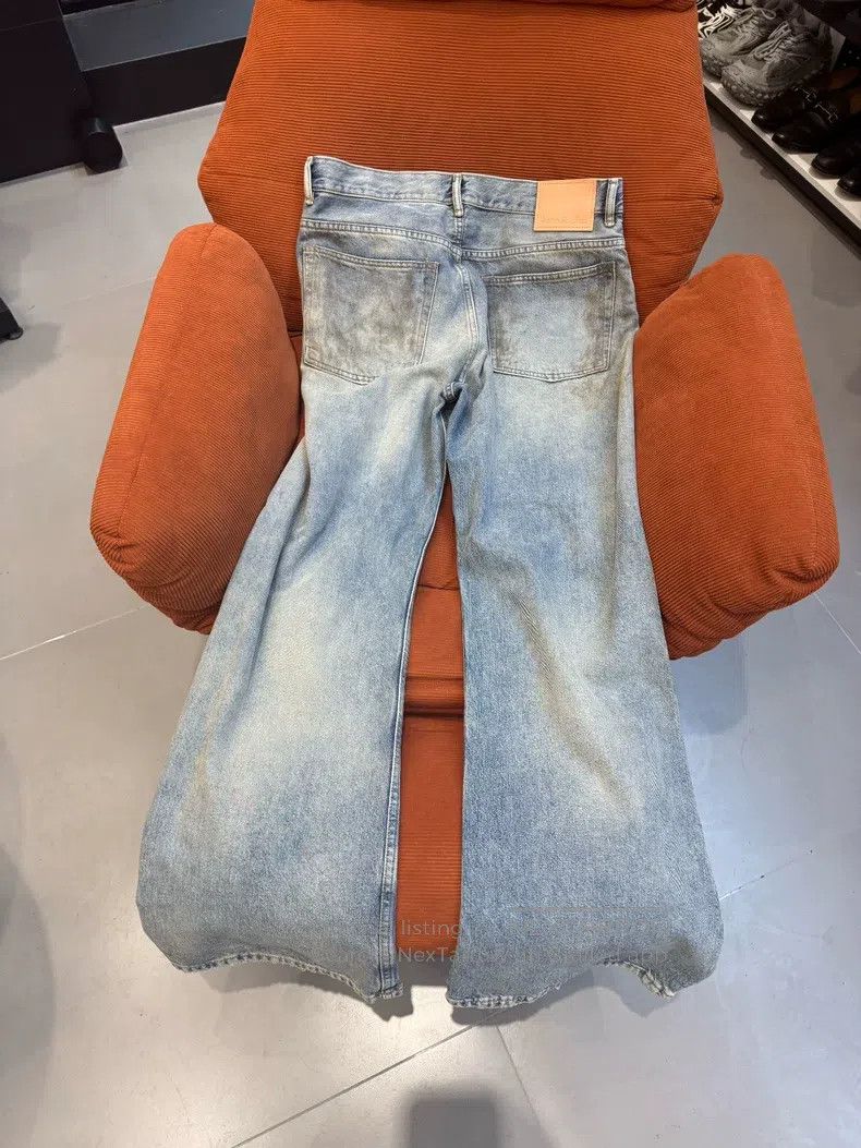 Acne Studios Acne Studios SS23 Denim series dirty mud-dyed ripped distr Size US 32 / EU 48 - 2 Thumbnail
