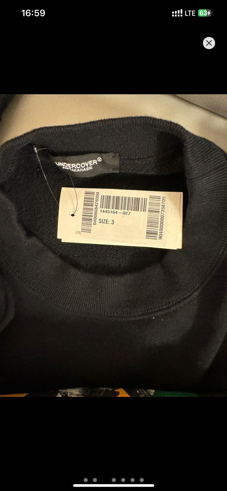 Undercover Undercover x Junya Watanabe Logo Crewneck Sweatshrt Size US L / EU 52-54 / 3 - 3 Thumbnail
