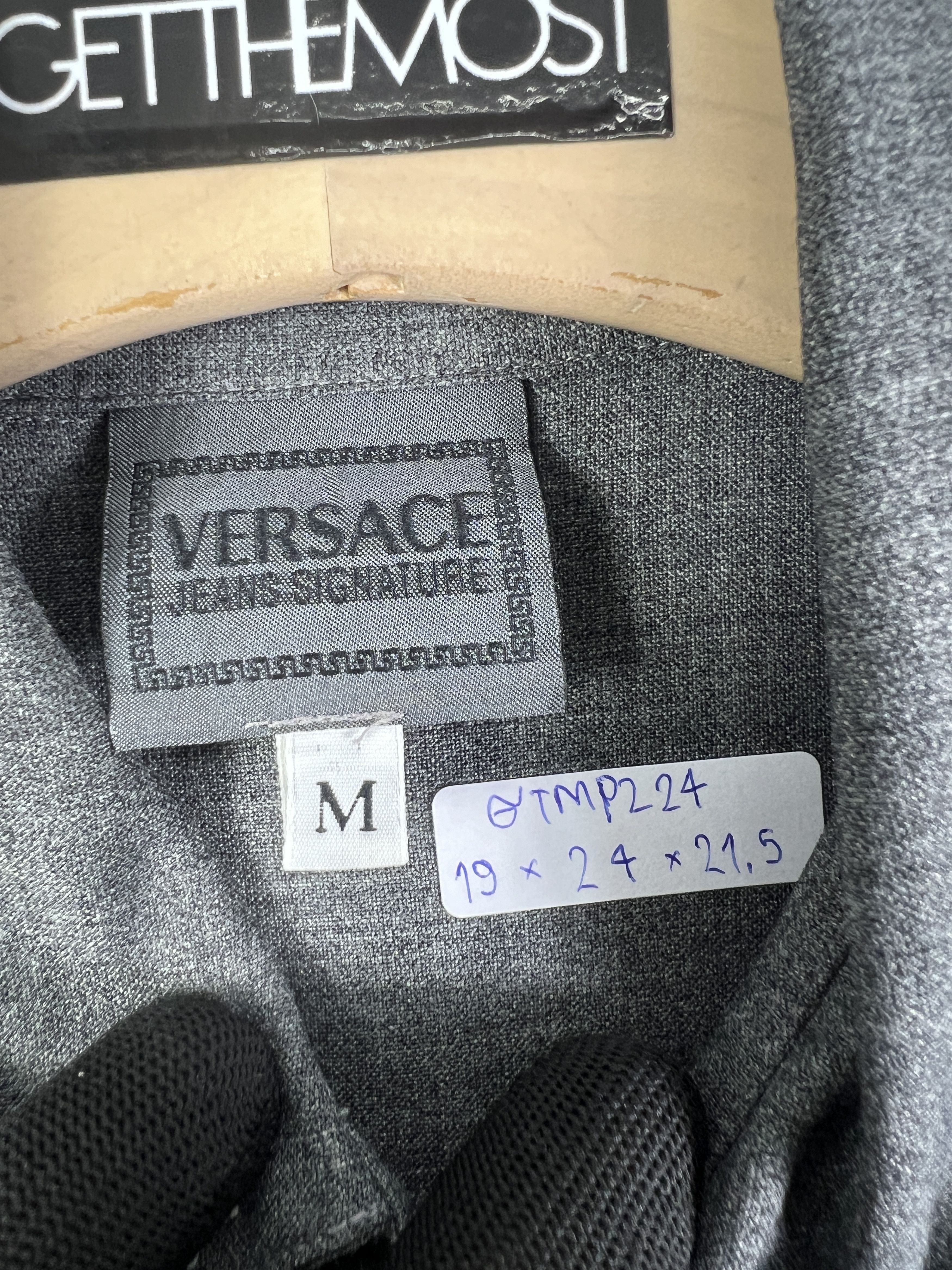 Versace Jeans Couture VERSACE Jeans Signature Button-Up Shirt (M) GTMP224 Size M / US 6-8 / IT 42-44 - 2 Thumbnail