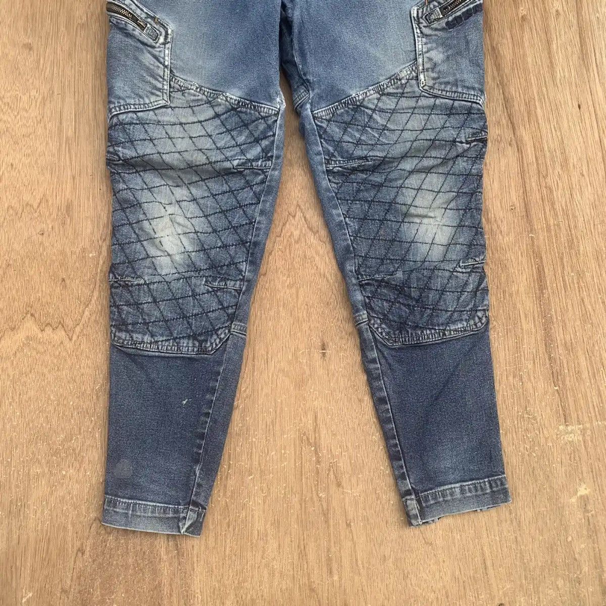 Japanese Brand DOUBLE KNEE JEANS JAPANESE TROUSERS BIKERS DENIM NICE PANTS Size US 30 / EU 46 - 4 Thumbnail