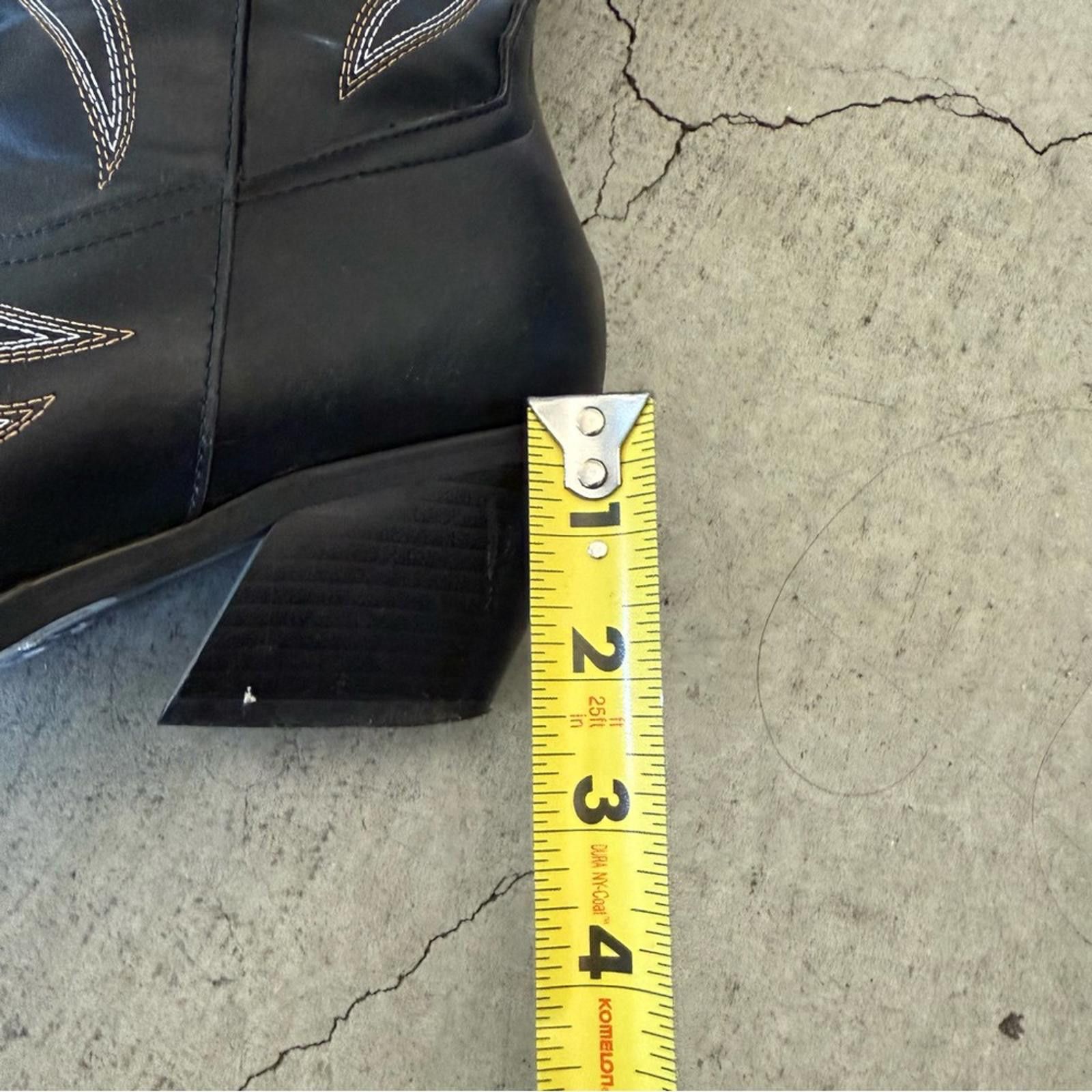 Asos ASOS DESIGN / Chester contrast stitch western knee boot Size US 6 / IT 36 - 12 Thumbnail