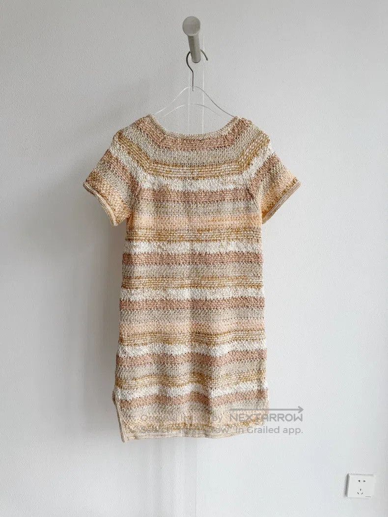 Chanel Chanel Greek series colour-block striped knitted dress Size XXS / US 00 / IT 34 - 3 Thumbnail