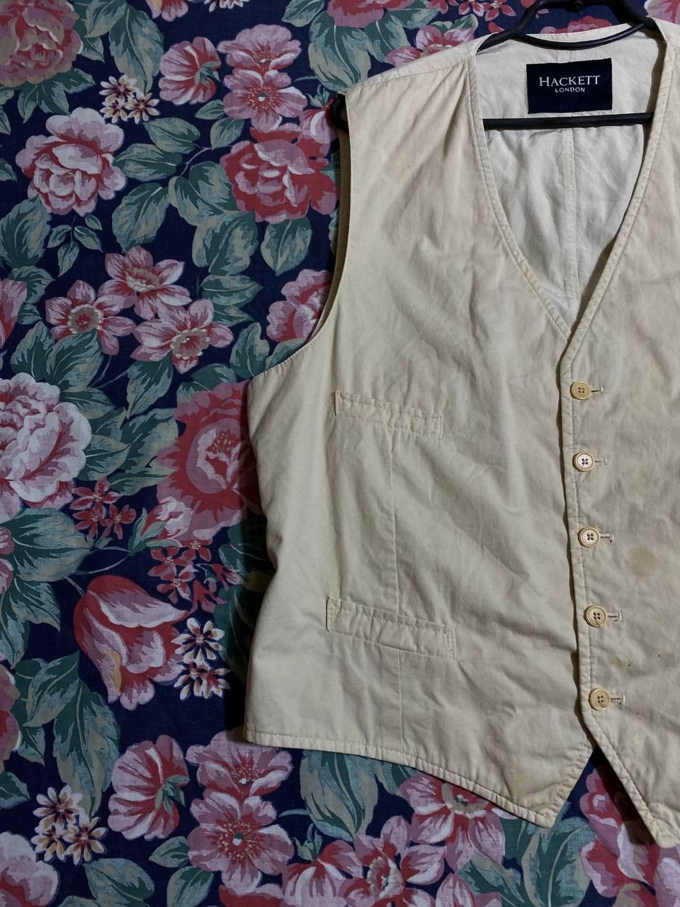 Hackett × Vintage Vintage hackett vest quilted navy Size US M / EU 48-50 / 2 - 9 Thumbnail