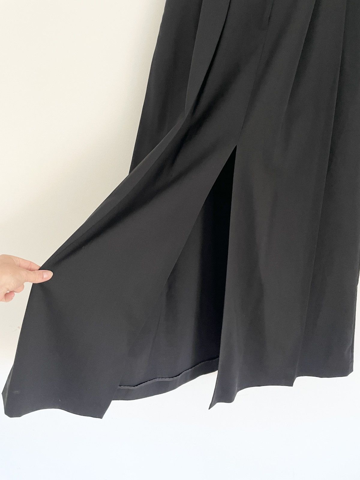 Other Erika Cavallini Pleated Wool Maxi Skirt 36 S RRP €652 Size 27" / US 4 / IT 40 - 7 Thumbnail