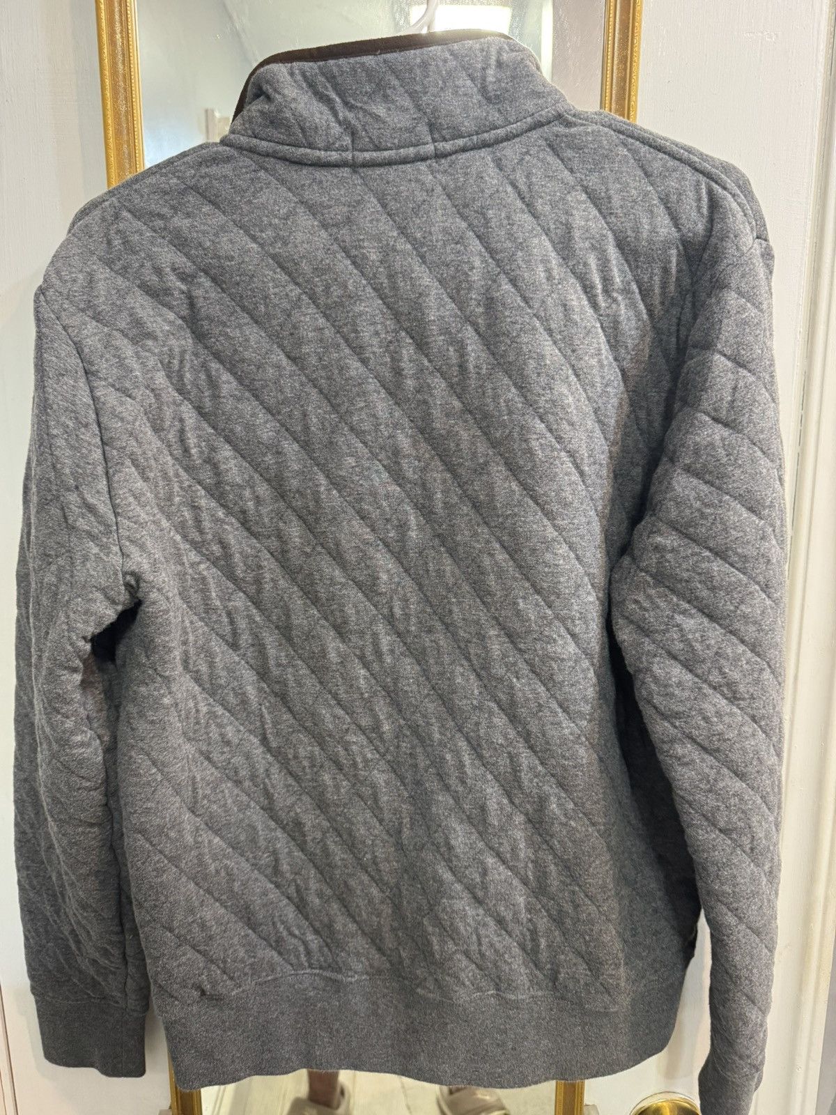Polo Ralph Lauren Polo Ralph Lauren Quilted Luxury Jersey Pullover Size US S / EU 44-46 / 1 - 2 Thumbnail