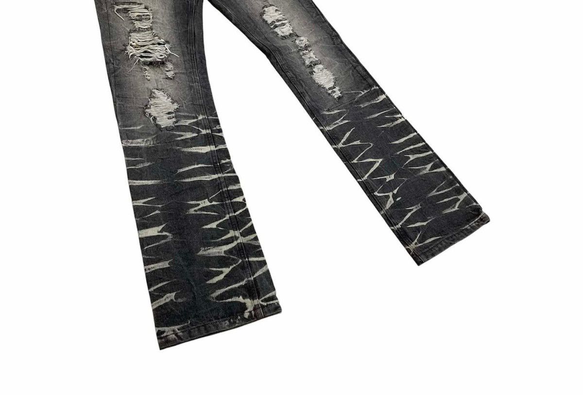 Hysteric Glamour 🔥Sick Y2K Lowbox Denim Clawmark Boro Distressed LGB Size US 32 / EU 48 - 7 Thumbnail