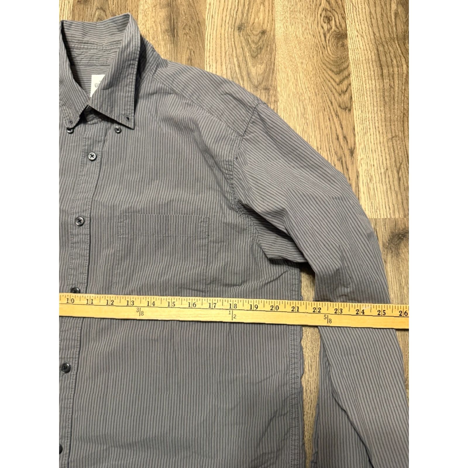 Old Navy Old Navy Shirt Men Medium Gray Long Sleeve Button Up Shirt Size US M / EU 48-50 / 2 - 6 Thumbnail