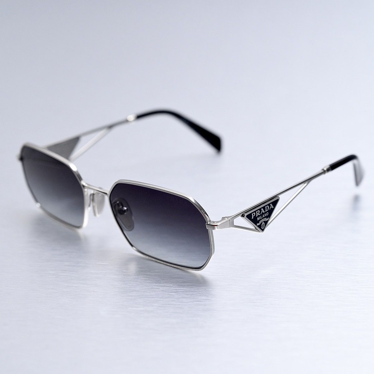 Prada PRADA 0PR A51S 1BC90A SUNGLASSES Size ONE SIZE - 2 Thumbnail