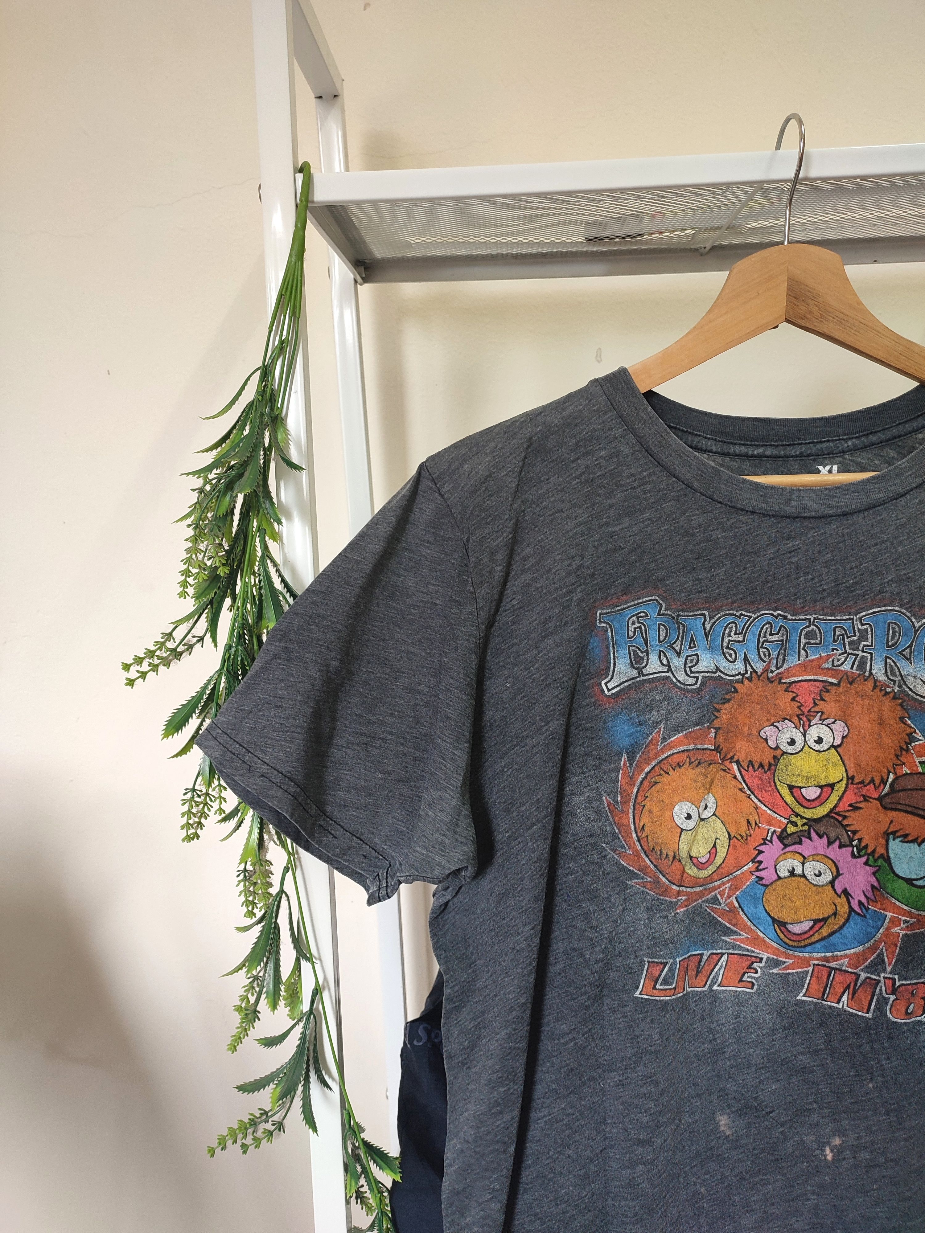 Cartoon Network Crazy Vintage Fraggie Rock Live In '85' Tees Size US L / EU 52-54 / 3 - 3 Thumbnail