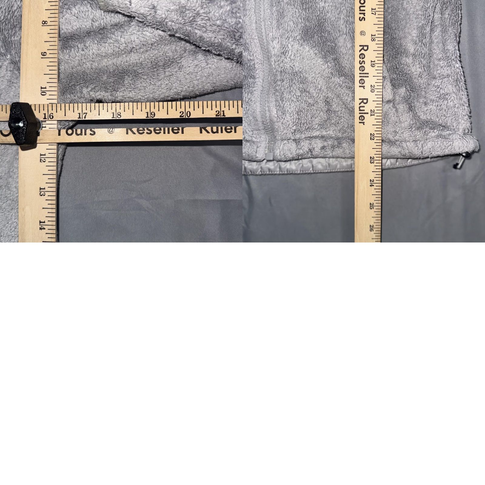 The North Face The North Face Fleece Jacket Womens XS Gray Osito High Pile Full Zip Warm Size XS / US 0-2 / IT 36-38 - 8 Thumbnail