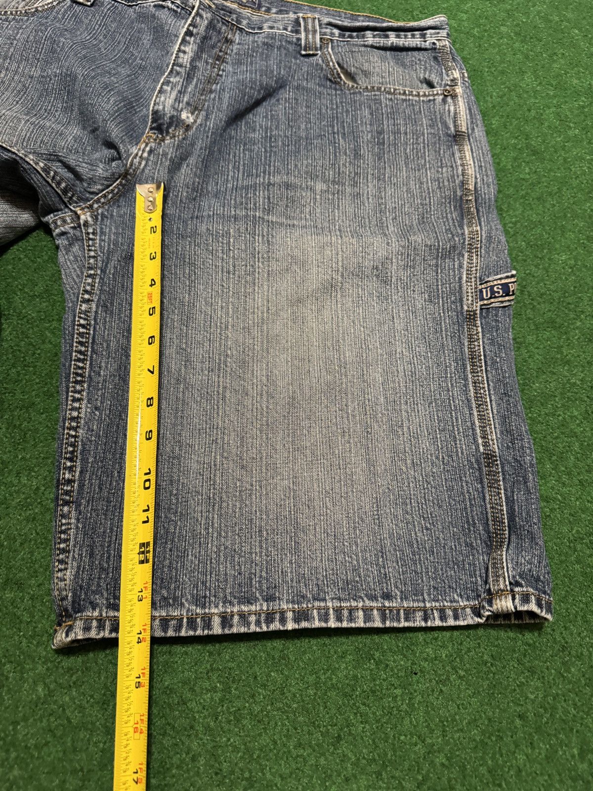 U.S. Polo Assn. Y2K Baggy Carpenter Jorts Skater Grunge Hip Hop Shorts Size US 40 / EU 56 - 6 Thumbnail