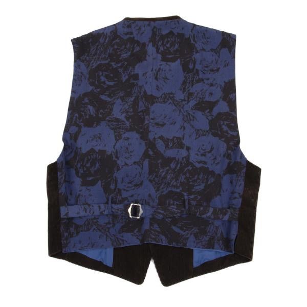 Issey Miyake ISSEY MIYAKE Rosebud Print Corduroy Vest Size US M / EU 48-50 / 2 - 5 Thumbnail