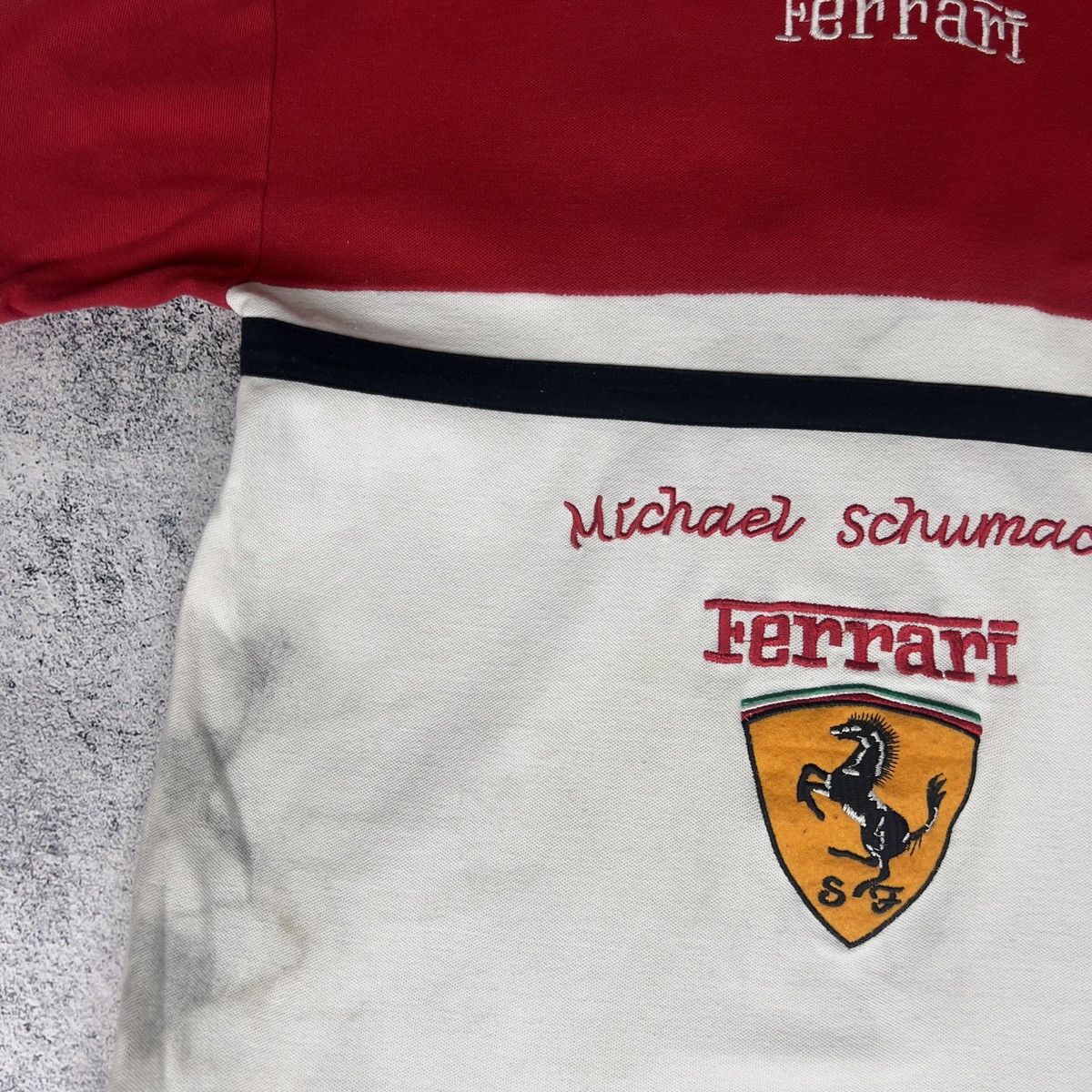 Ferrari Ferrari Polo Men's Size S Cotton Short Sleeve Racing Y2K 90s Size US S / EU 44-46 / 1 - 19 Thumbnail