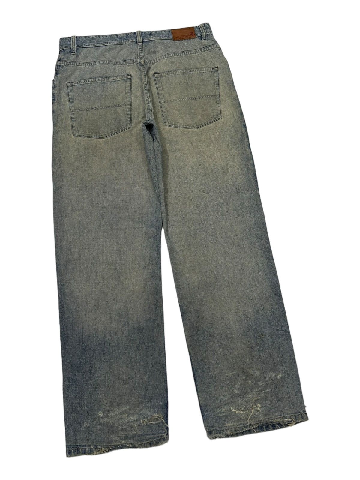 JNCO × Tommy Hilfiger 🔥TOMMY HILFIGER JNCO VIBES BAGGY JEANS DISTRESSED Size US 34 / EU 50 - 5 Thumbnail