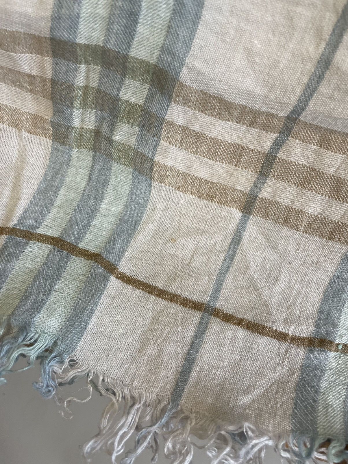 Burberry Burberry linen scarf Size ONE SIZE - 8 Thumbnail