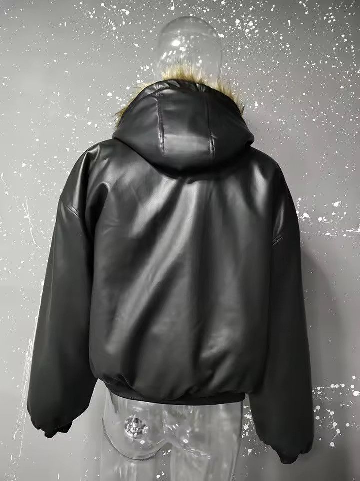 Japanese Brand PU Leather Reversible Faux Fur Fleece Coats Jacket Size US M / EU 48-50 / 2 - 2 Thumbnail