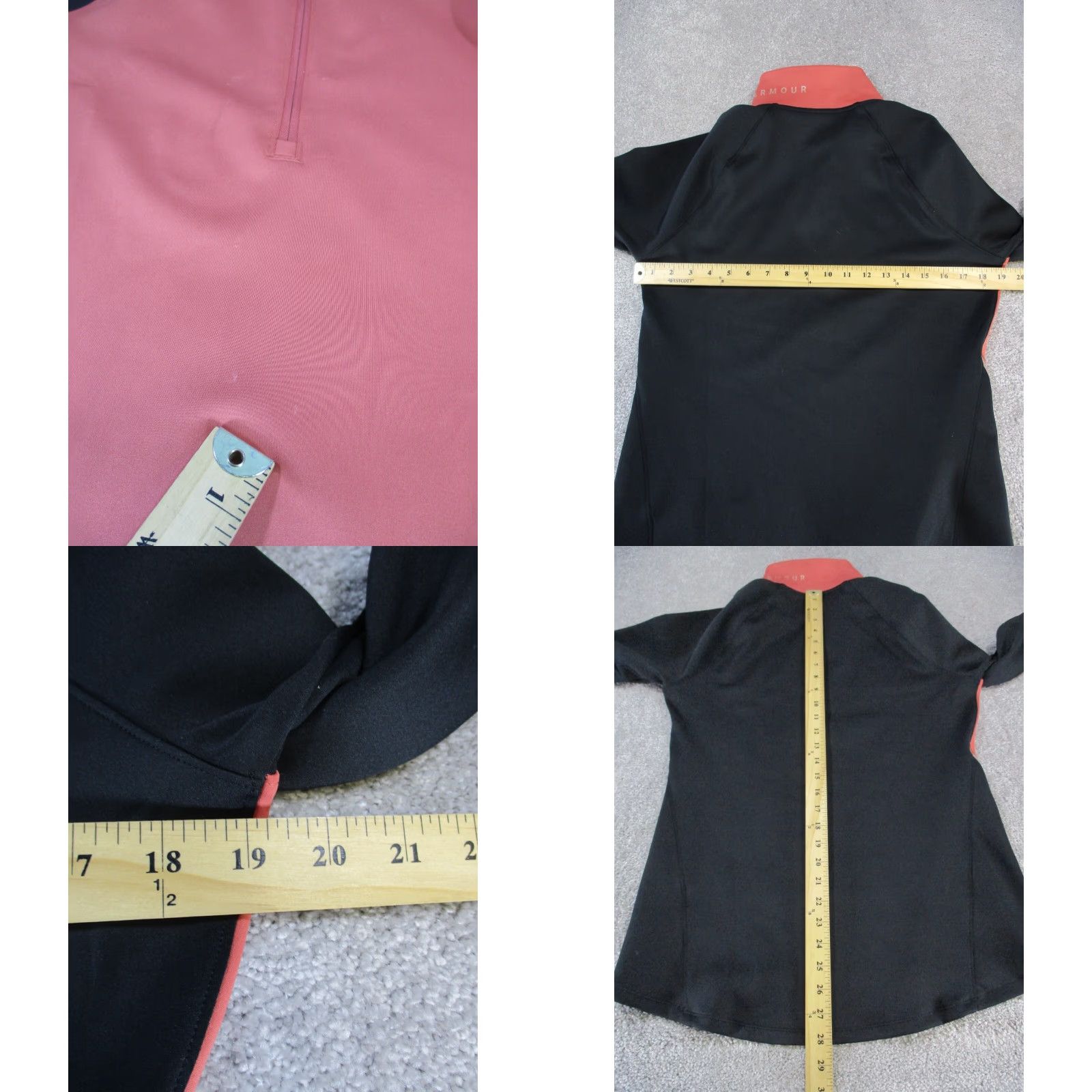 Under Armour Under Armour Jacket Womens Large Black Pink Cold Gear Size L / US 10 / IT 46 - 8 Thumbnail