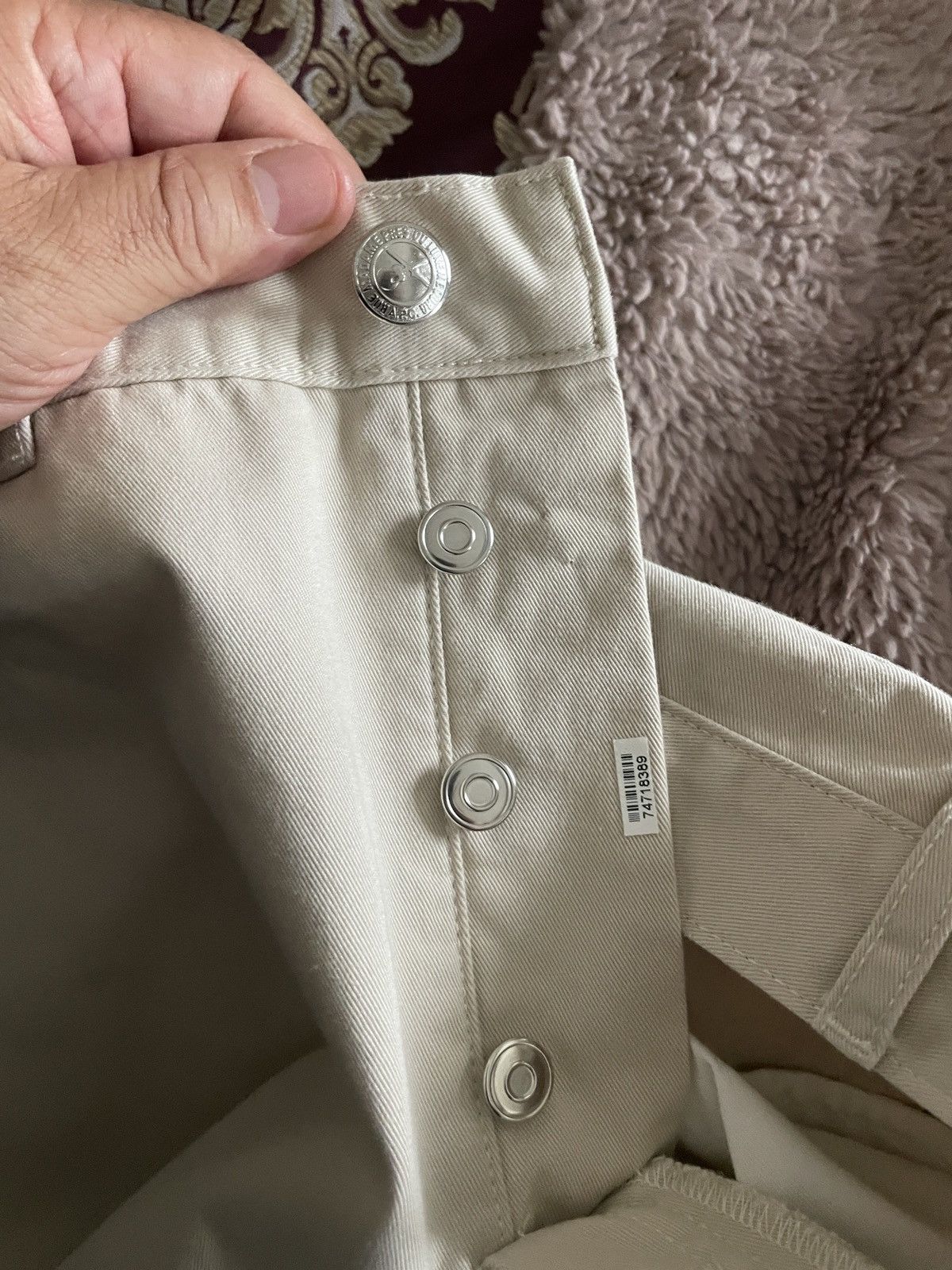 A.P.C. Cotton Button Fly Jeans Size US 30 / EU 46 - 12 Thumbnail