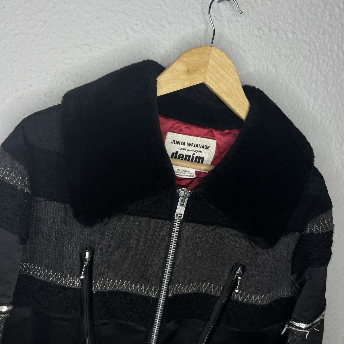 Comme des Garcons Junya Watanabe Comme des Garcons Wool Silk Jacket Size XS / US 0-2 / IT 36-38 - 4 Thumbnail