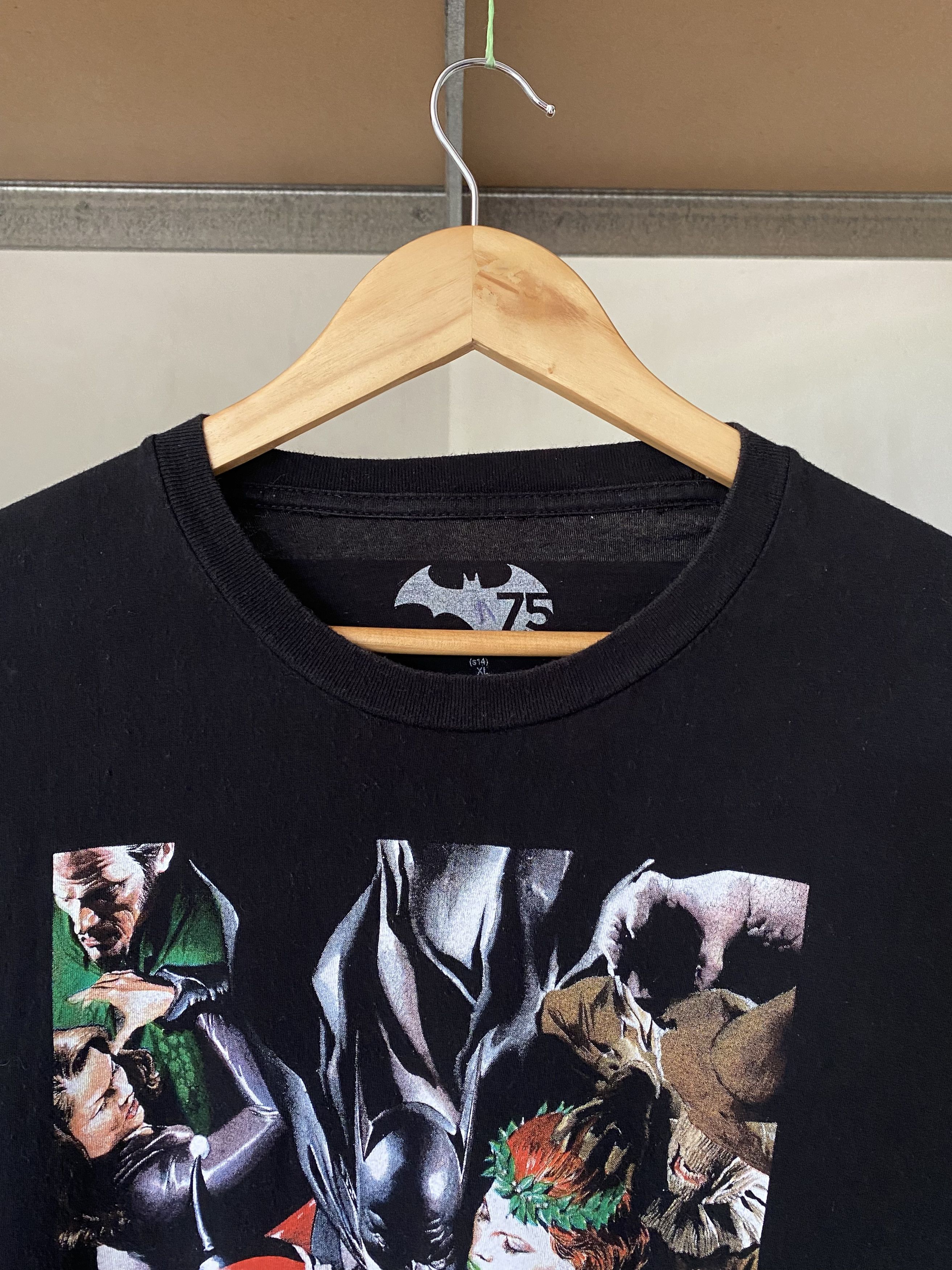 Cartoon Network Vintage 2000s Batman Anniversary Big Logo T-shirt Size US XL / EU 56 / 4 - 3 Thumbnail