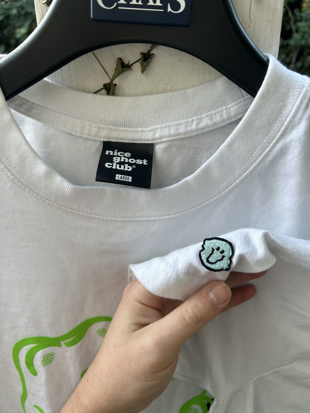 Heaven by Marc Jacobs Nice Ghost Club Japanese streetwear tee Size US M / EU 48-50 / 2 - 2 Thumbnail