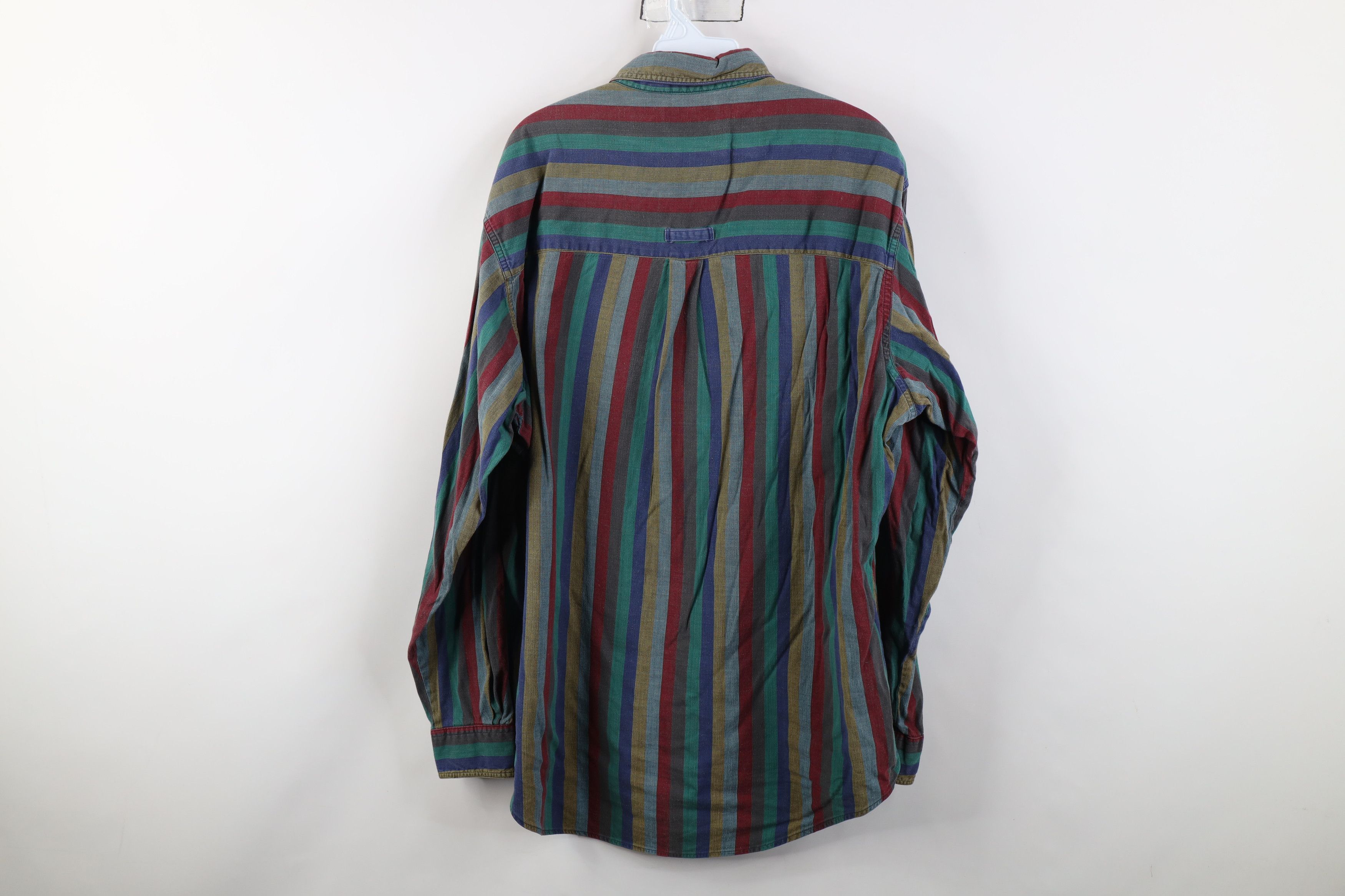 Vintage Vintage 90s Streetwear Cotton Twill Button Down Shirt Size US XL / EU 56 / 4 - 12 Thumbnail