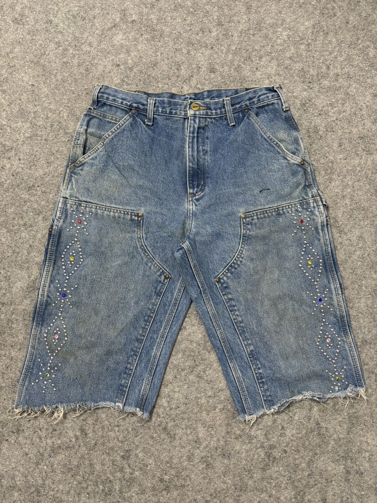 Carhartt 1 of 1 Double knee rework shorts Size US 32 / EU 48 - 1 Thumbnail