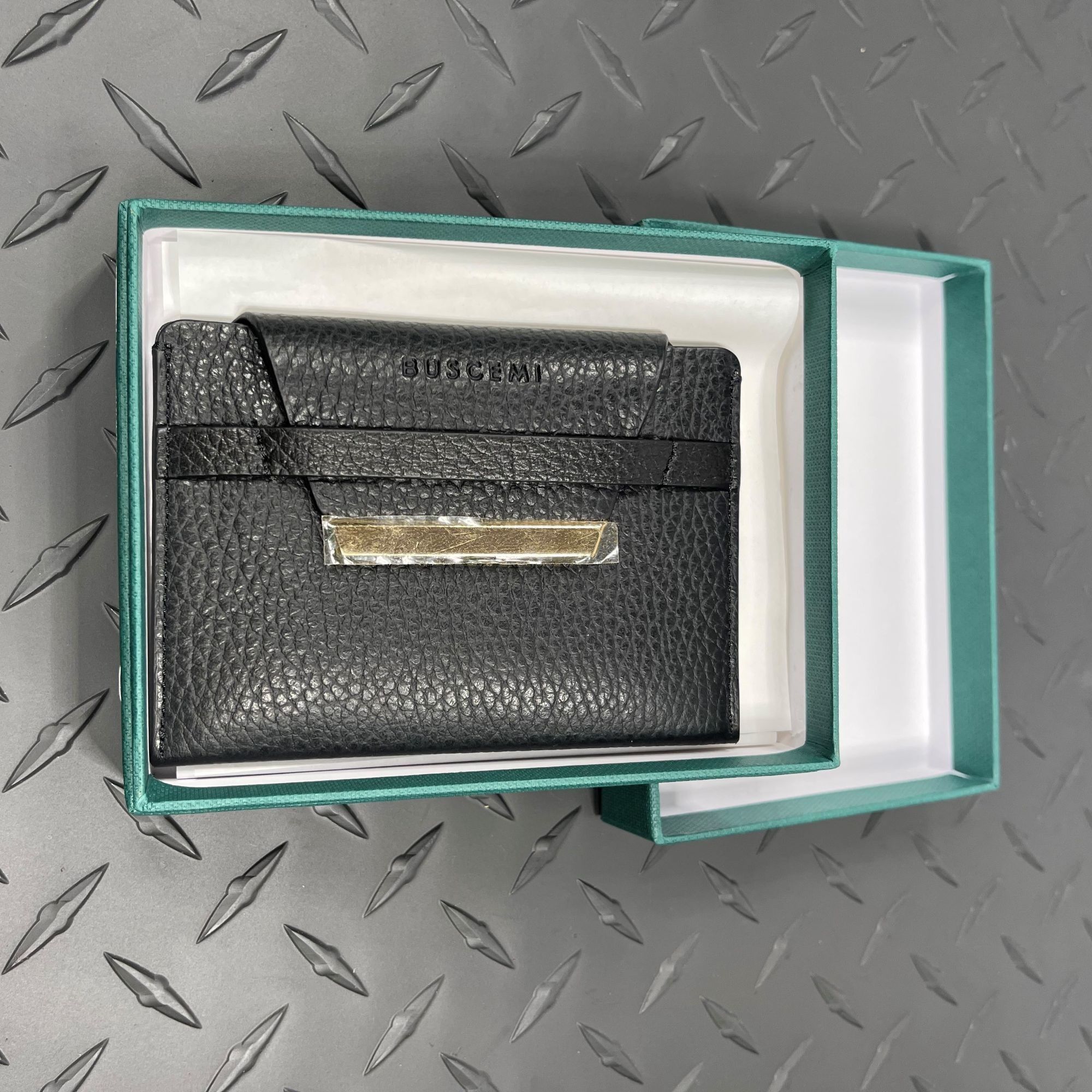 Buscemi Buscemi Accessories Alce Black Leather Wallet Size ONE SIZE - 4 Thumbnail