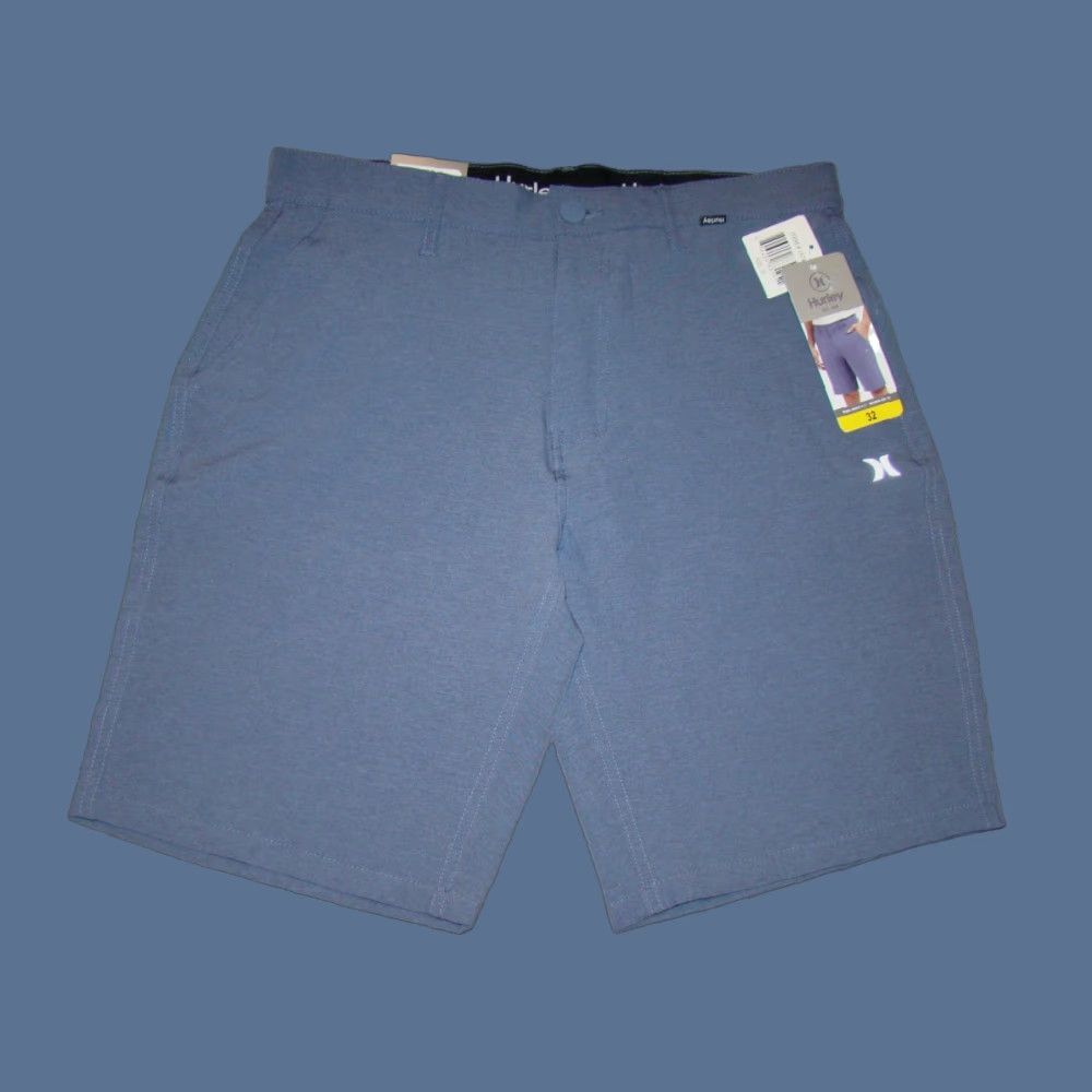 Hurley NWT Hurley Hybrid Walk Shorts Men's 32 9.5 Regular Fit Blue Water Repel Stretch Size US 32 / EU 48 - 1 Thumbnail