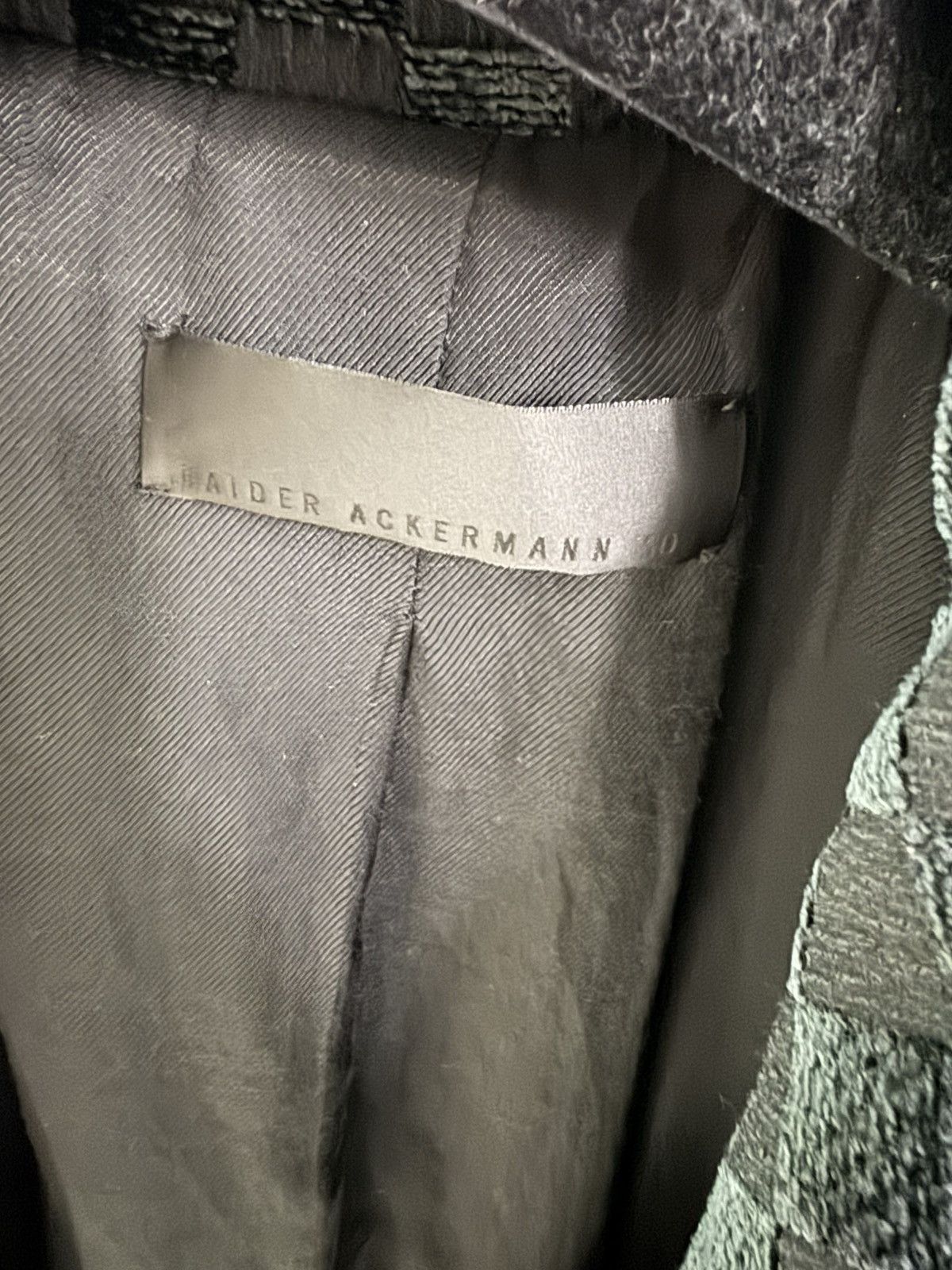Haider Ackermann Checkered Coat FW17 Size US M / EU 48-50 / 2 - 2 Thumbnail